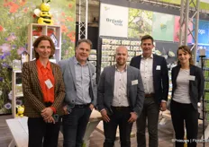 The team representing Pieterpikzonen, a major supplier of flower seeds to customers in basically all corners of the world